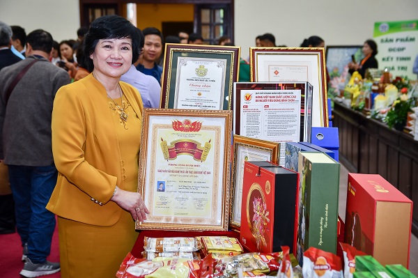 Bảo Minh là đơn vị duy nhất của quận Bắc Từ Liêm tham dự OCOP Thành phố với 4 sản phẩm tiềm năng 5 sao 5 7