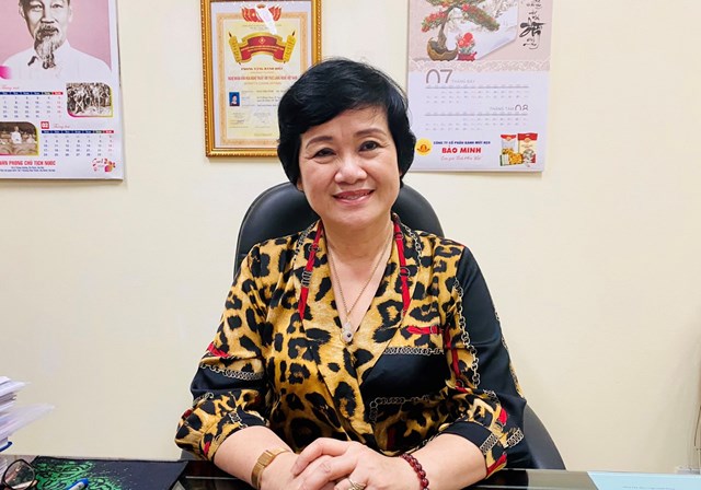 Công ty CP Bánh mứt kẹo Bảo Minh: Vệ sinh an toàn thực phẩm là nhiệm vụ số 1 1 ba ngo thi tinh tong giam doc cong ty cp banh mut keo bao minh