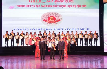 Bảo Minh đón nhận danh hiệu “Thương hiệu tin cậy, Sản phẩm chất lượng, Dịch vụ tận tâm 2020”