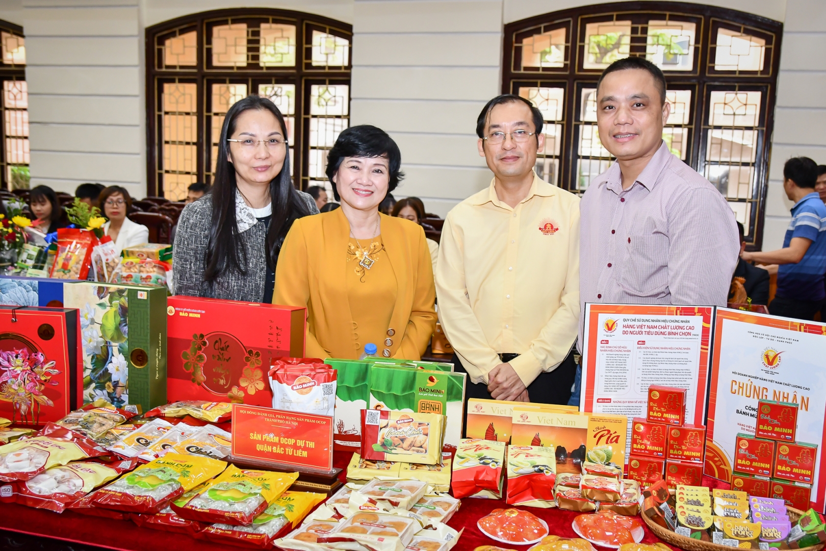 Bảo Minh là đơn vị duy nhất của quận Bắc Từ Liêm tham dự OCOP Thành phố với 4 sản phẩm tiềm năng 5 sao 7 mkt 2398