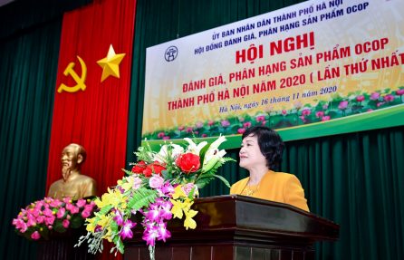 Bảo Minh là đơn vị duy nhất của quận Bắc Từ Liêm tham dự OCOP Thành phố với 4 sản phẩm tiềm năng 5 sao