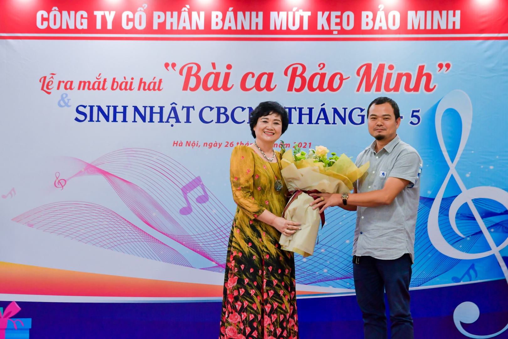 Bảo Minh ra mắt ca khúc Bài ca Bảo Minh và tiệc sinh nhật cho CBCNV 7 mkt 6327