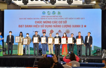Bảo Minh đạt Danh hiệu Sử dụng năng lượng xanh 3 sao