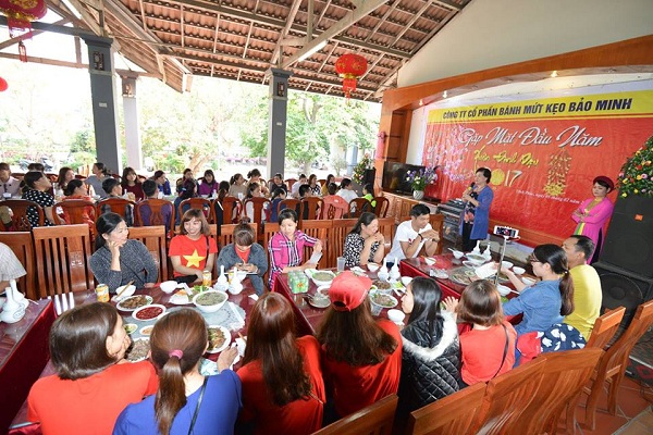 Công ty cổ phần Bánh Mứt Kẹo Bảo Minh gặp mặt đầu xuân 2017 tại Tây Thiên 5 p18tay thien 2017 3