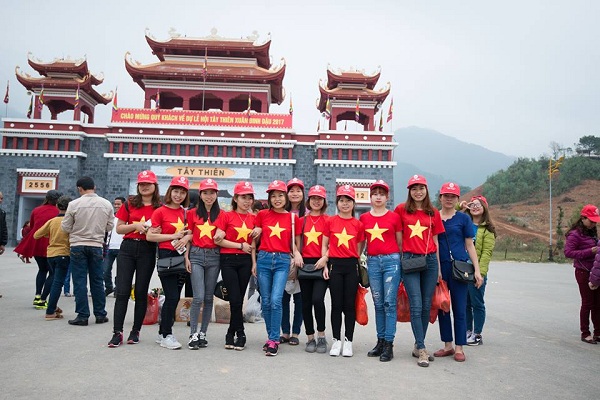 Công ty cổ phần Bánh Mứt Kẹo Bảo Minh gặp mặt đầu xuân 2017 tại Tây Thiên 2 p18tay thien 2017 5