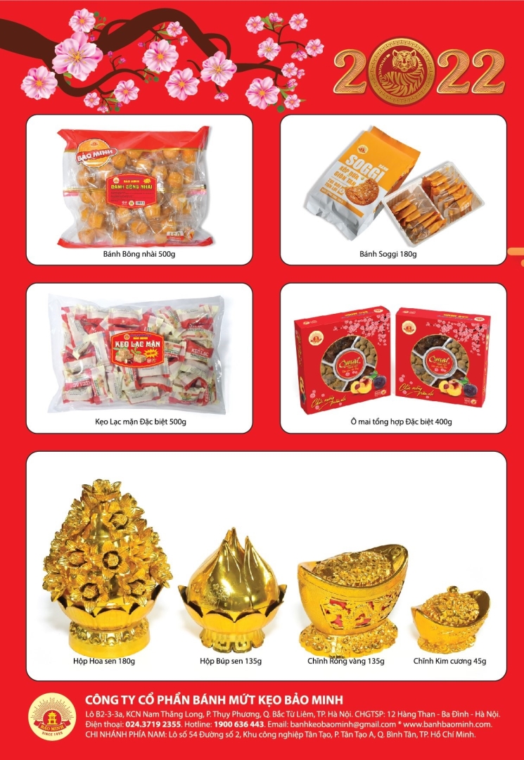 Tết Bảo Minh: Đa dạng sản phẩm phù hợp tiêu dùng 4 san pham tet khac