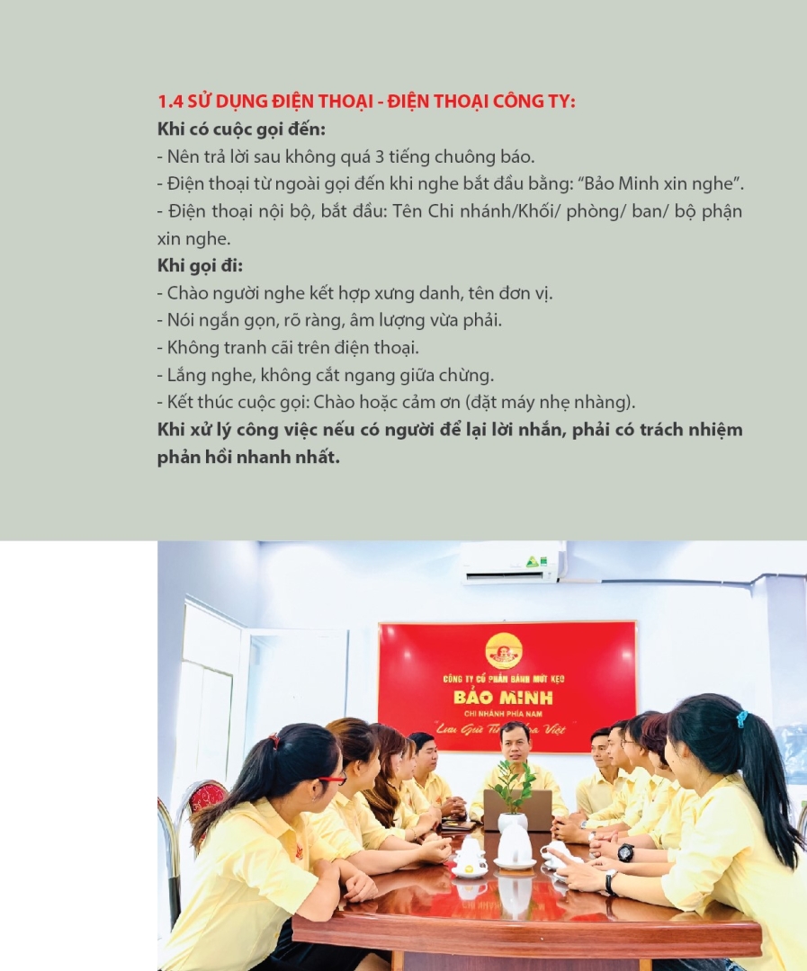 Văn hóa Doanh nghiệp - Nét đẹp con người Bảo Minh 24 so tay van hoa 3 32