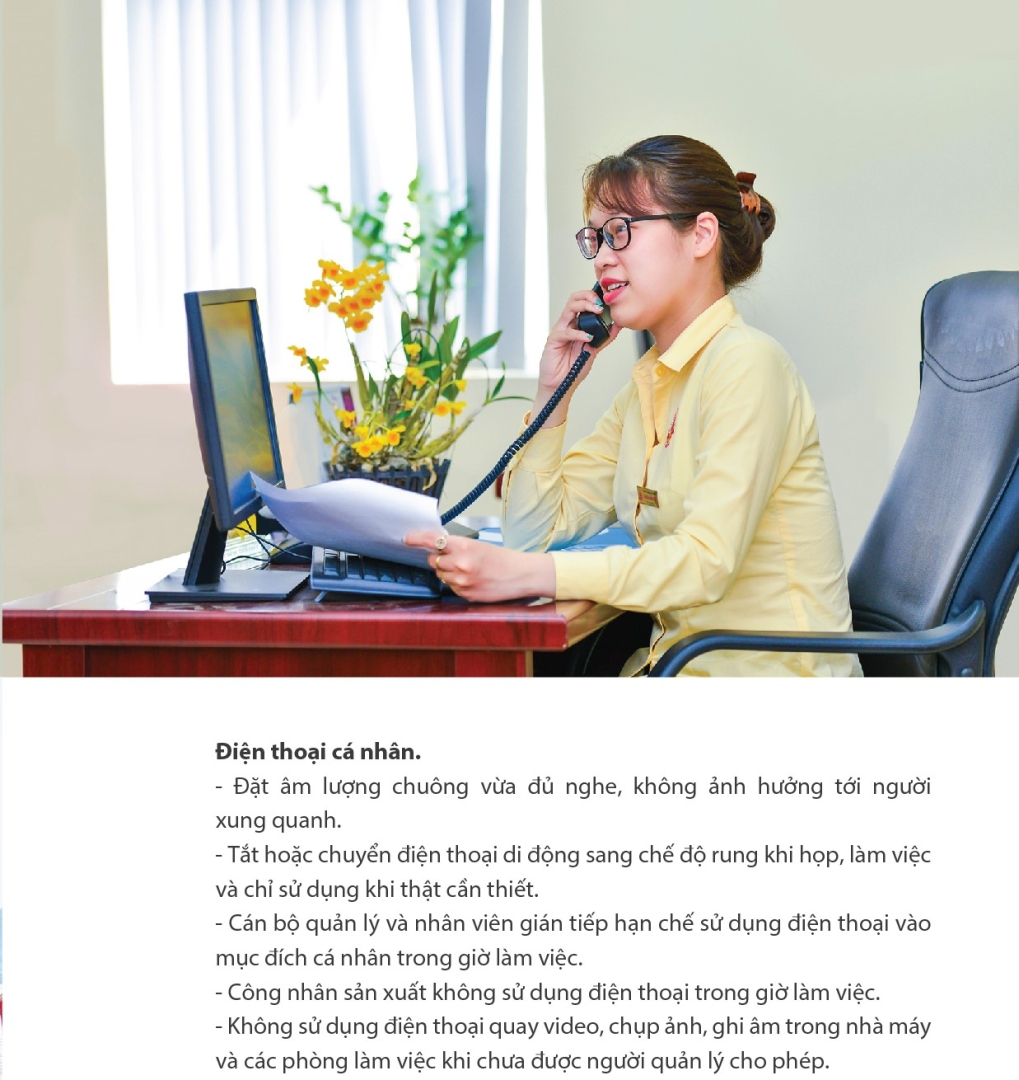 Văn hóa Doanh nghiệp - Nét đẹp con người Bảo Minh 25 so tay van hoa 3 33