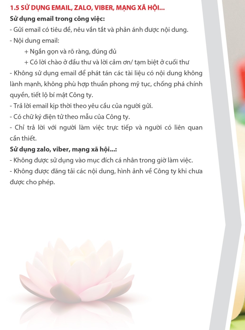 Văn hóa Doanh nghiệp - Nét đẹp con người Bảo Minh 26 so tay van hoa 3 34