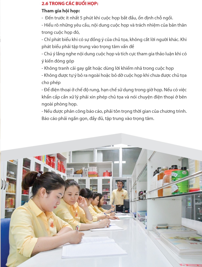 Văn hóa Doanh nghiệp - Nét đẹp con người Bảo Minh 35 so tay van hoa 3 45