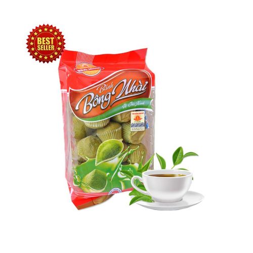 Bánh bông nhài trà xanh 180g【 ✔️ 26.OOOđ】| Bánh Bảo Minh