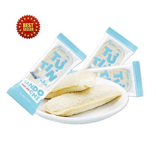 Bánh sữa chua Sandochi Bảo Minh: Mềm mịn, thơm ngon | Bánh nhân sữa chua