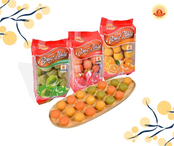 Bánh bông nhài trà xanh 180g【 ✔️ 26.OOOđ】| Bánh Bảo Minh