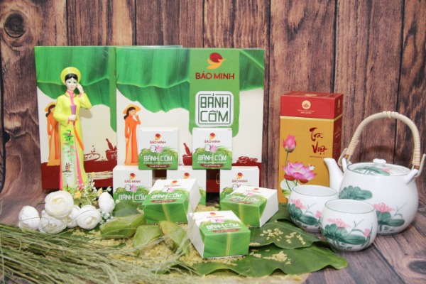 Giá bánh cốm hàng Than - Đặc sản Hà Nội | Bánh Cốm Bảo Minh