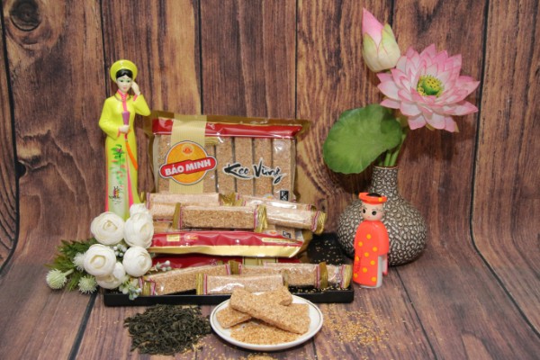 Kẹo vừng Bảo Minh: Thơm ngon, giòn tan, giá tốt | Kẹo vừng thanh