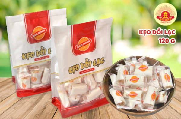 Kẹo dồi lạc vừng Bảo Minh: Đặc sản truyền thống | Kẹo lạc dồi chó