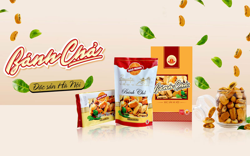 Bánh Chả Bảo Minh: Địa chỉ mua bánh chả ngon | Đặc sản Hà Nội