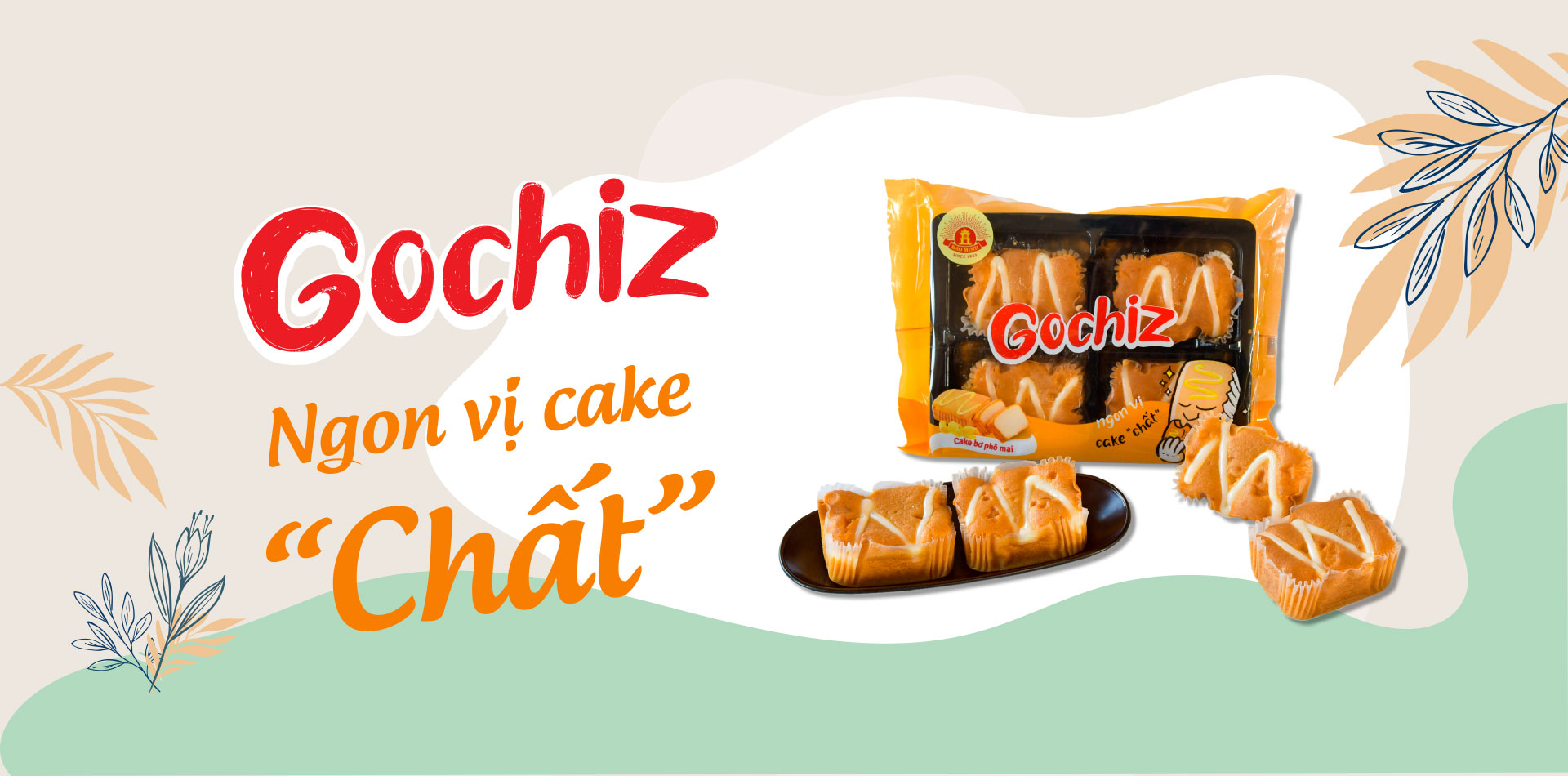 Bánh Gochiz Bảo Minh - Bánh mì tươi vị bơ phô mai | Bánh Gochi