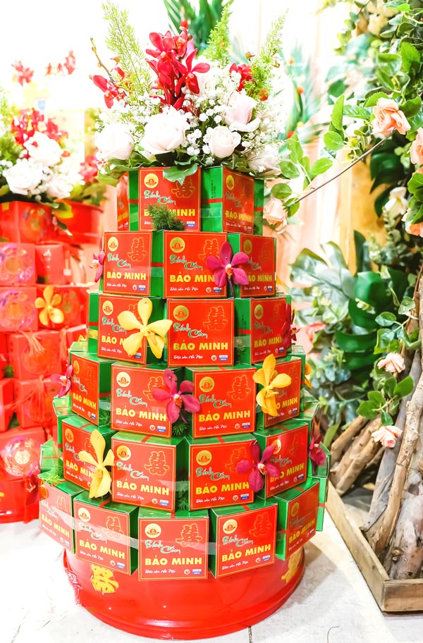 Bánh Cốm hộp 390g (65g x 6c) 6 Bánh cốm bánh xu xê: Nét đẹp văn hóa thời hiện đại | Bánh Bảo Minh