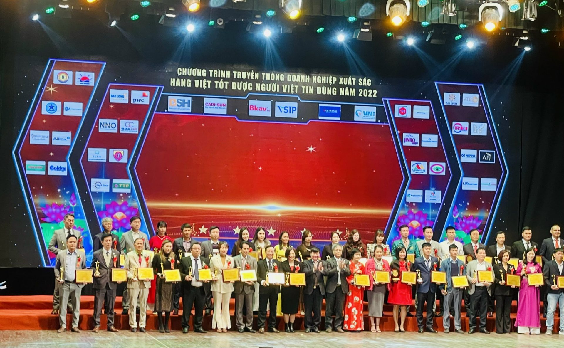 Công ty CP Bánh kẹo Bảo Minh tại lễ tổng kết 