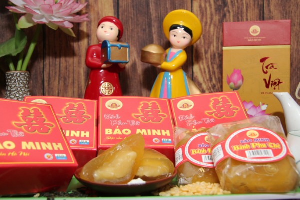 bánh phu thê đám cưới