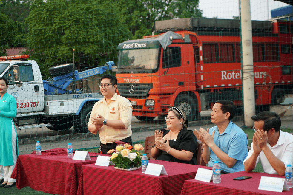 Anh Vương Tuấn Minh – Trưởng ban Truyền thông tham dự lễ trao giải