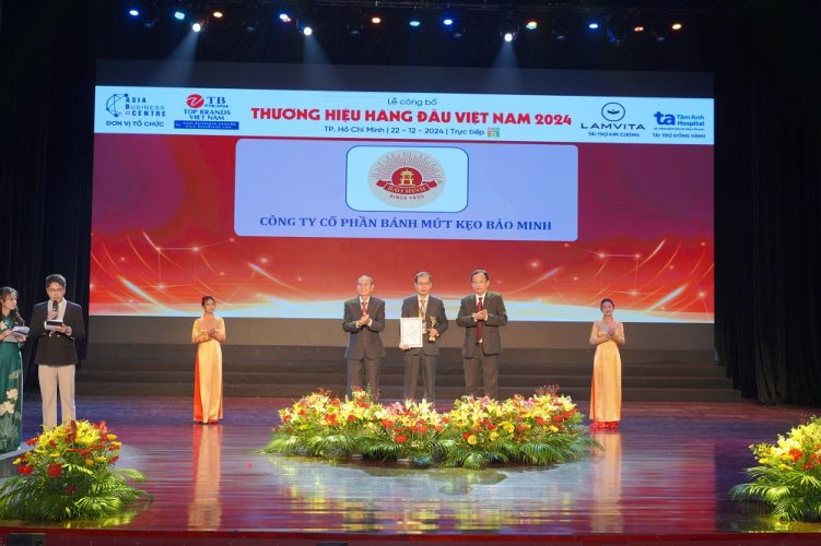 cong ty cp banh mut keo bao minh dat danh hieu top 3 thuong hieu banh keo hang dau viet nam tin03339