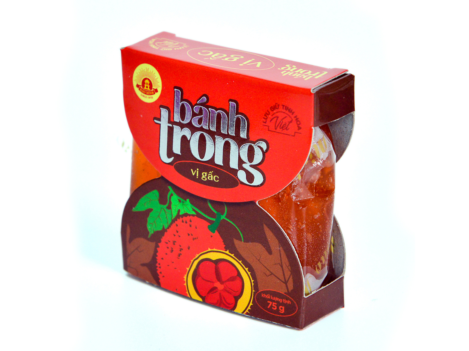 Bánh trong vị gấc