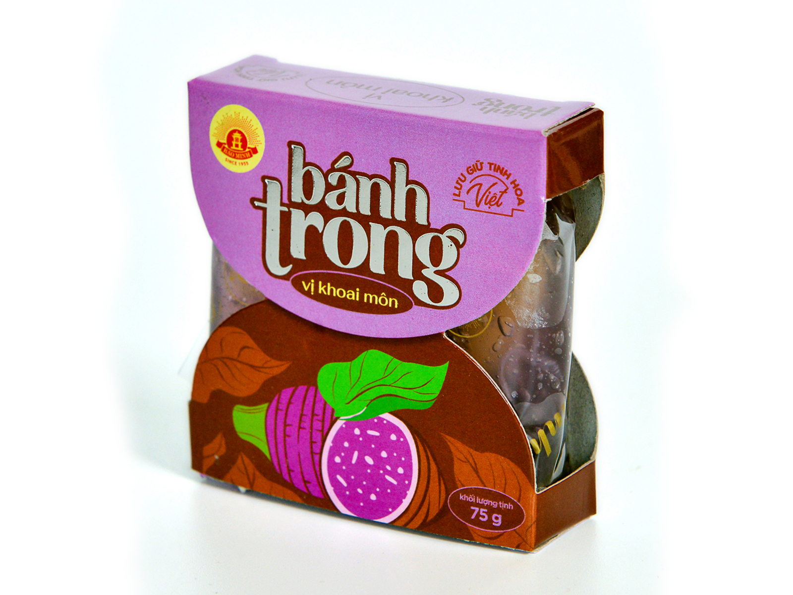 Bánh trong vị khoai môn