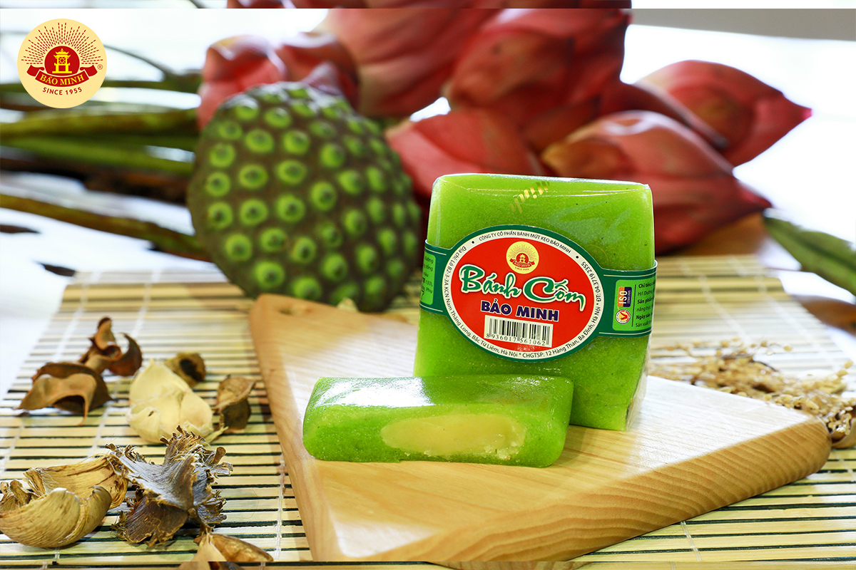 Bánh cốm Bảo Minh – Tinh hoa đất trời hội tụ
