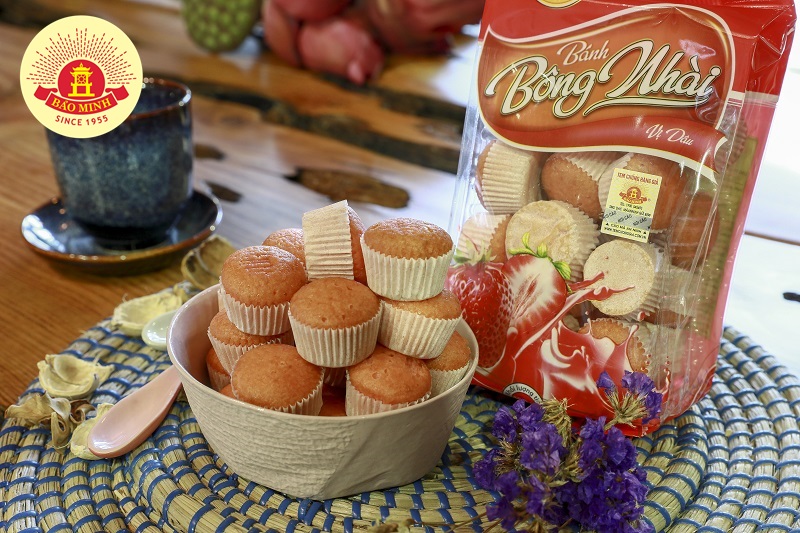 Bánh bông nhài – thơm ngon dịu nhẹ, mềm mại khó quên