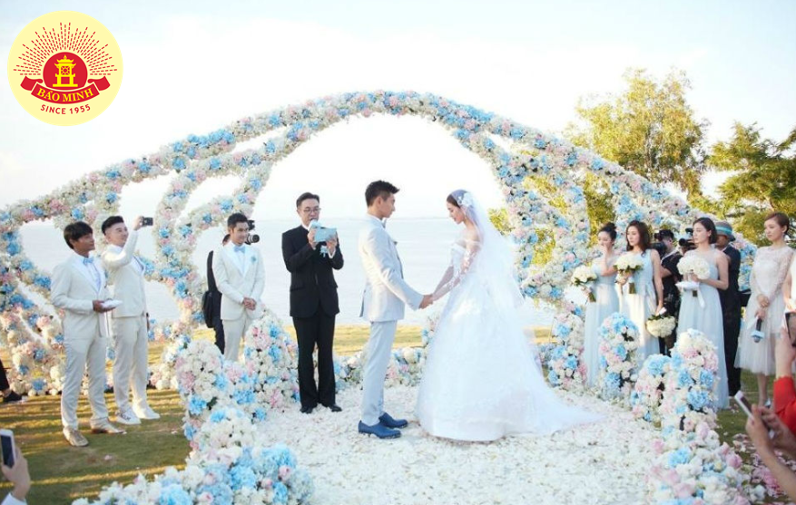 Nét đẹp trong đám cưới hiện đại mang hương vị truyền thống