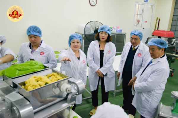Dây chuyền sản xuất khép kín của công ty Bánh kẹo Bảo Minh