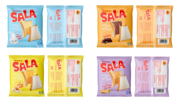 Bánh Sala kem sữa cung cấp năng lượng cho một ngày dài