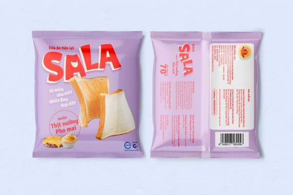Bánh Sala nhân thịt là dòng bánh hiện đại mới nhất của Bảo Minh