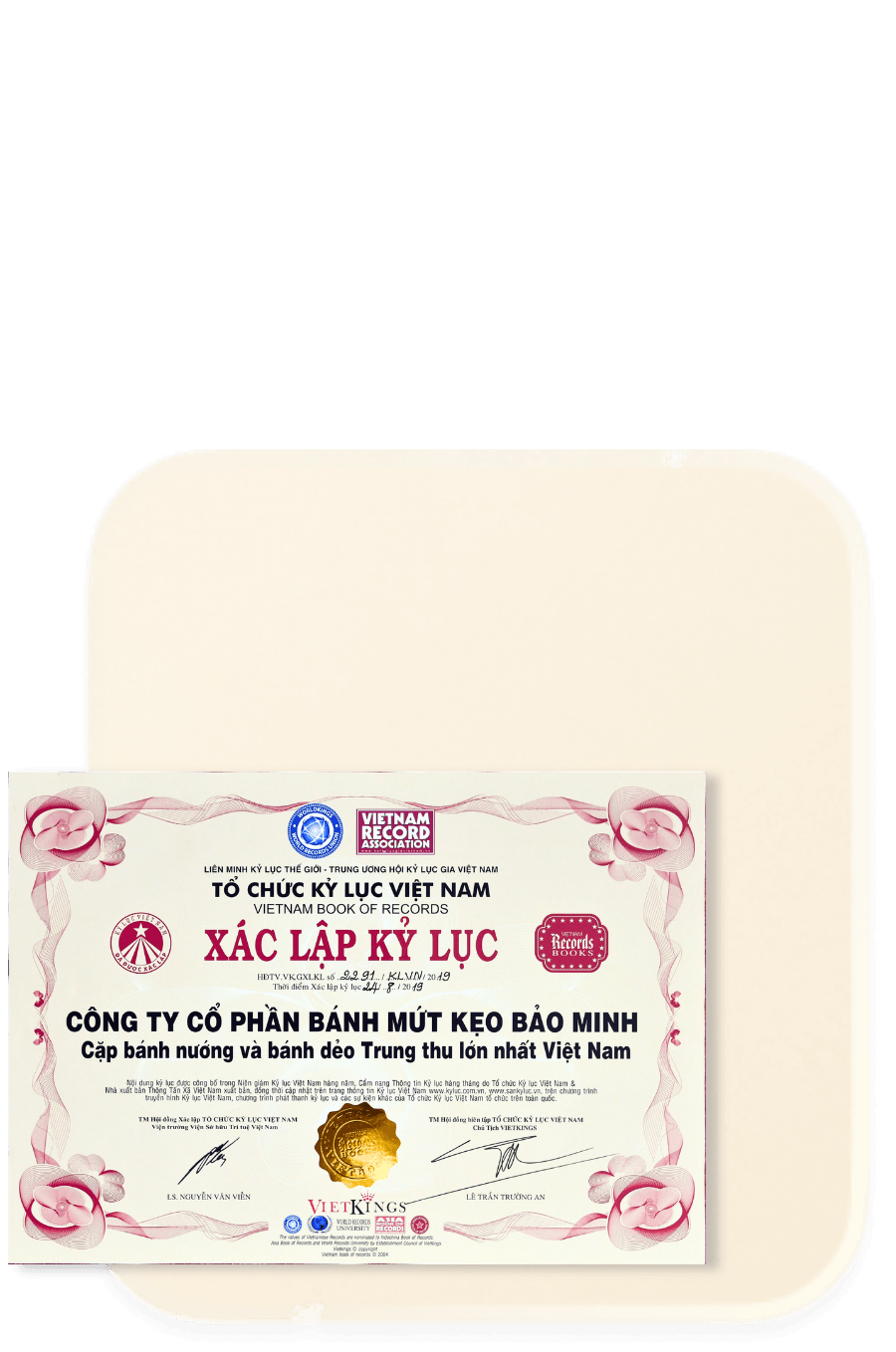 Kỷ lục Việt Nam 4