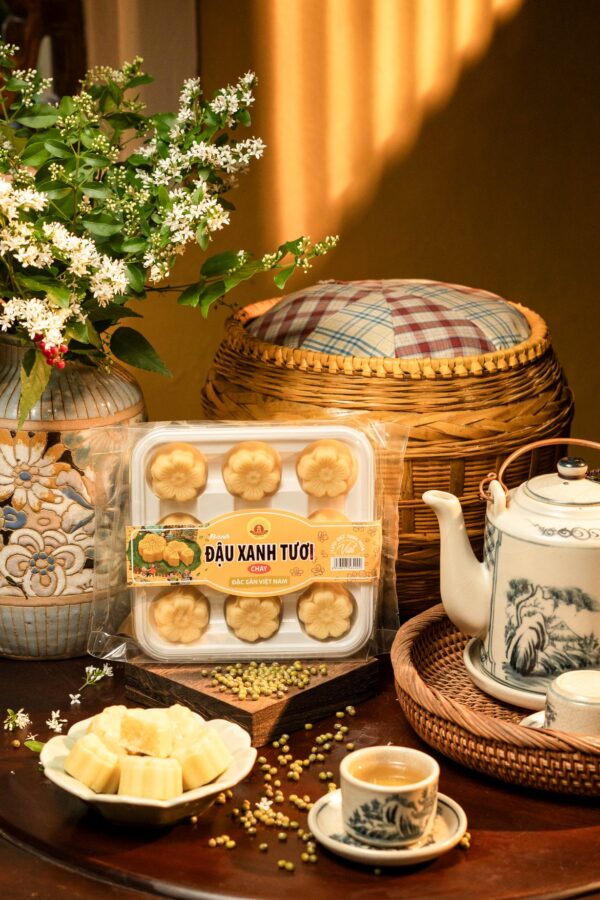 Bánh đậu xanh tươi