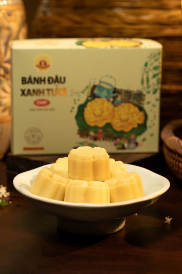 Bánh đậu xanh tươi